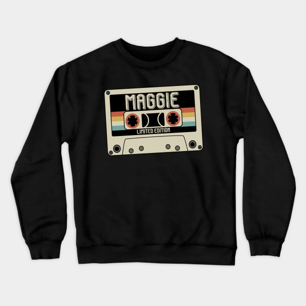 Maggie - Limited Edition - Vintage Style Crewneck Sweatshirt by Debbie Art